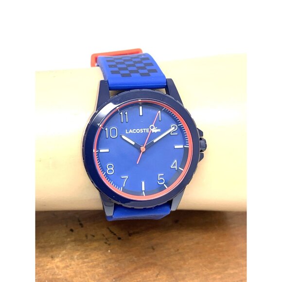 Lacoste Unisex Watch 2020148 Rider Quartz Orange Blue Dial Rubber Band 36mm main image 6
